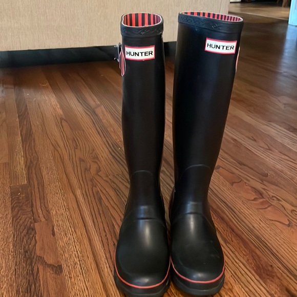 Hunter Shoes - Hunter Tall Wellington “Festival” Rain Boots